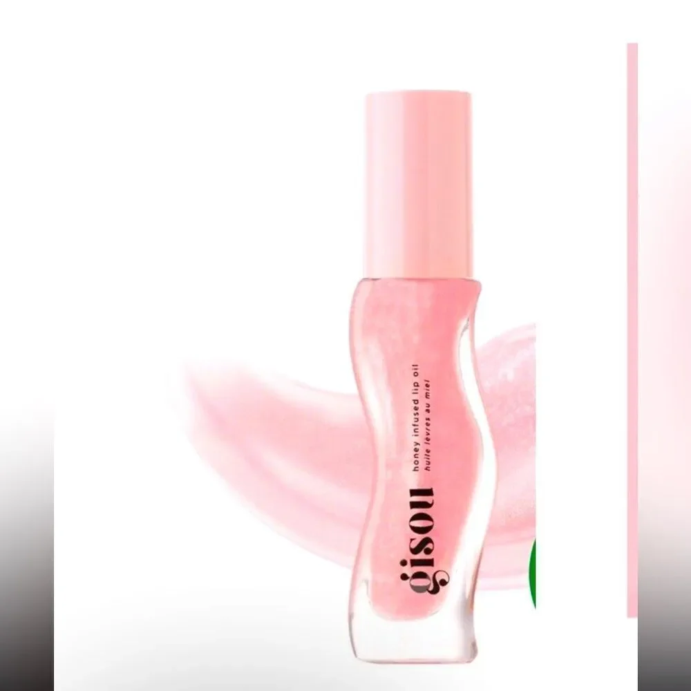 NEW GISOU Watermelon Sugar Gisou Honey Infused Hydrating Lip Oil NIB